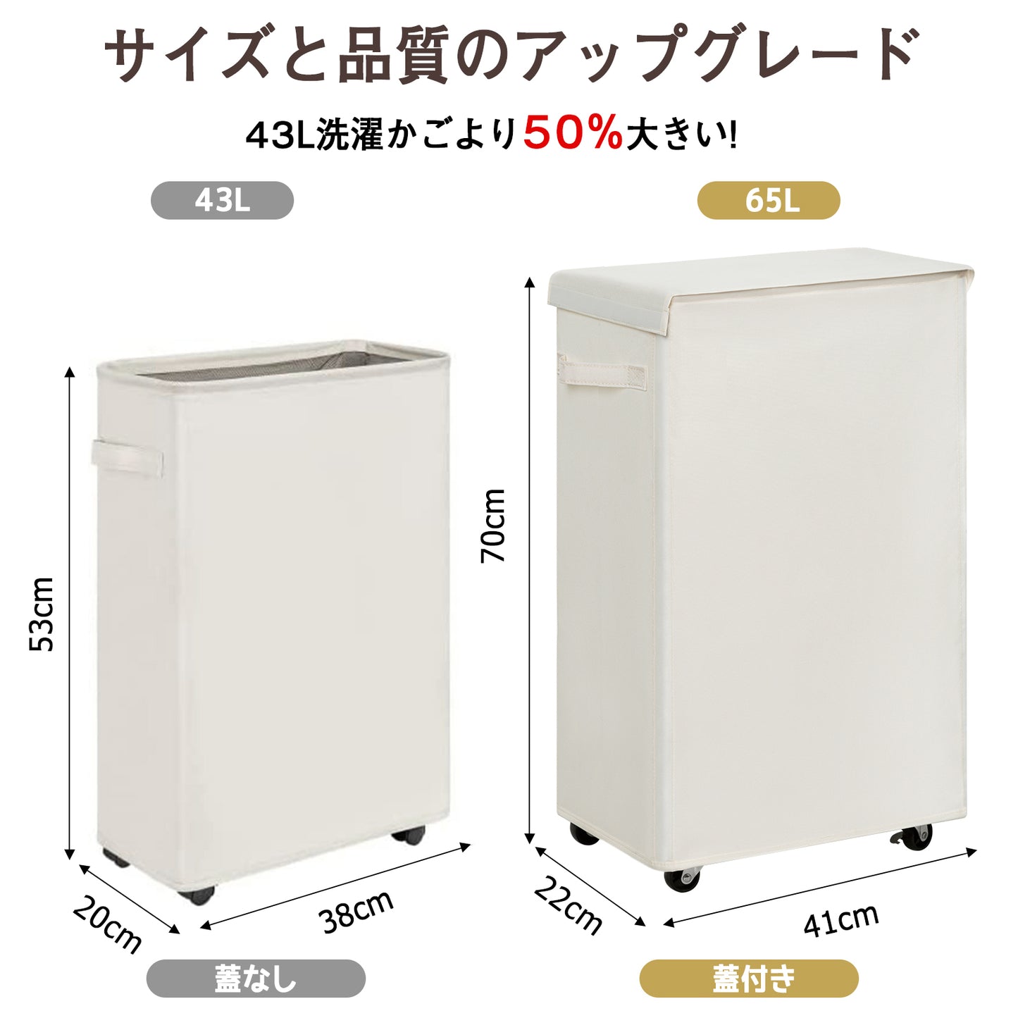 ランドリーボックス ランドリーバスケット折り畳み式 洗濯かご コットン  洗濯かご キャスター付き 洗濯物入れ スリム 折りたたみ 大容量 北欧 ランドリーワゴン 省スペース 収納スペース節約 コットン おしゃれ 北欧 スリムタイプ 洗面所 収納ボックス 防水