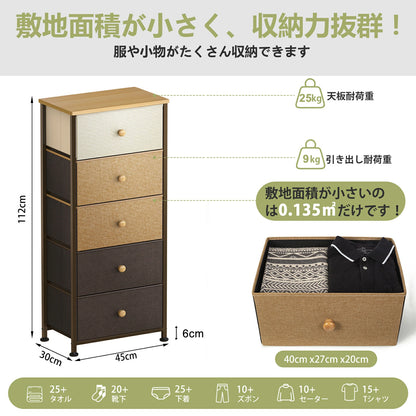 ハンガーラック 引き出し付き ワードローブ 洋服ラック 衣装棚 収納ラック コートハンガー 大容量収納付き 棚付き 洋服収納 パイプハンガー 洋服掛け 衣類収納 クローゼット 200kg耐荷重 木目調天板 3mmMDF中間層 1.5cm天板 1.5cm天板耐荷重25kg 9kg引き出し